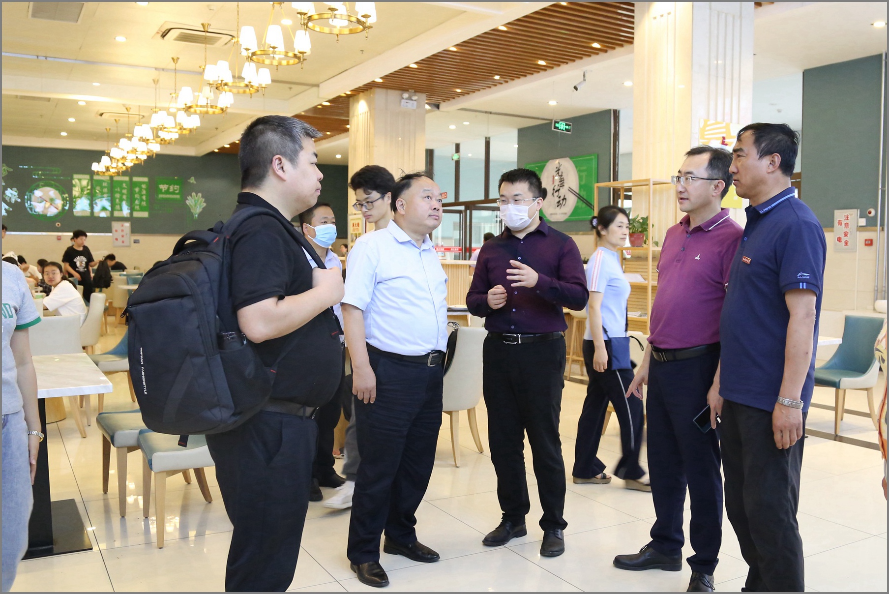 三峡大学副校长王炎廷一行来校调研